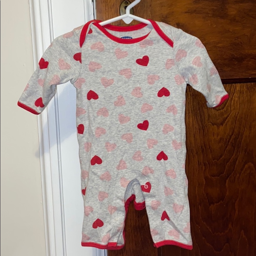 Old navy heart romper